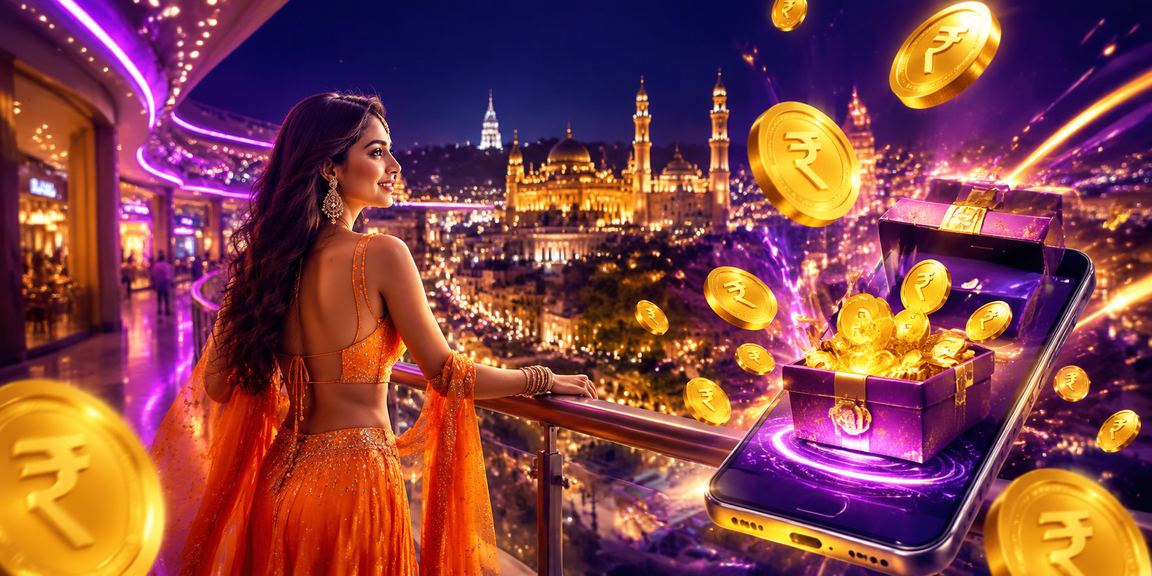 User in Lucknow enjoying online Andar Bahar with bonus offers visible